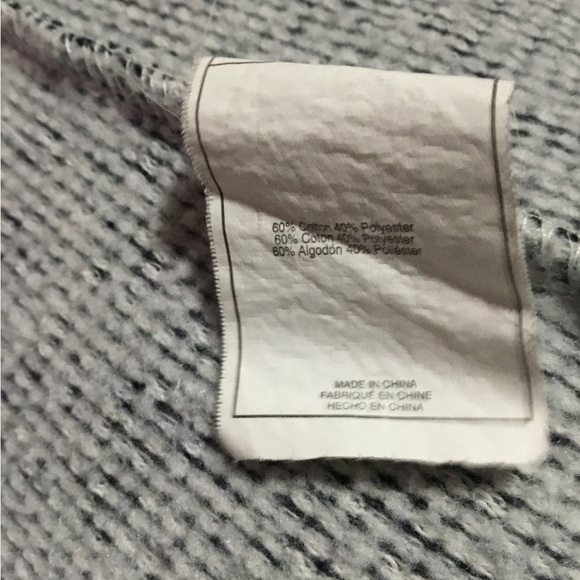 Roxy Knit Pea Coat Hooded Striped Navy White Size X-Small - Picture 8 of 8